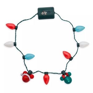 Disney Parks Christmas glow necklace